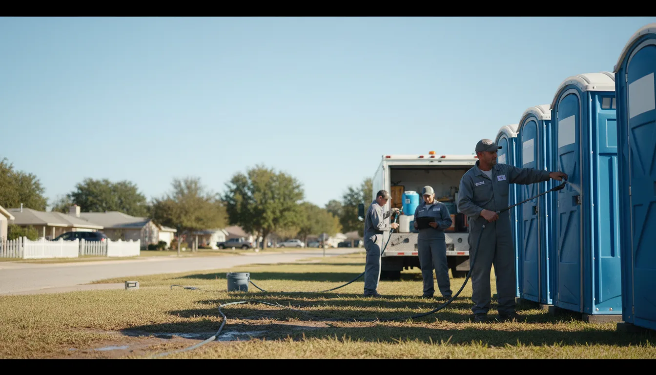 Long-Term Portable Toilet Rental in Dresden, OH near me